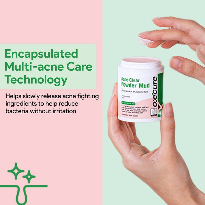 Oxecure Acne Clear Powder Mud - 50g 