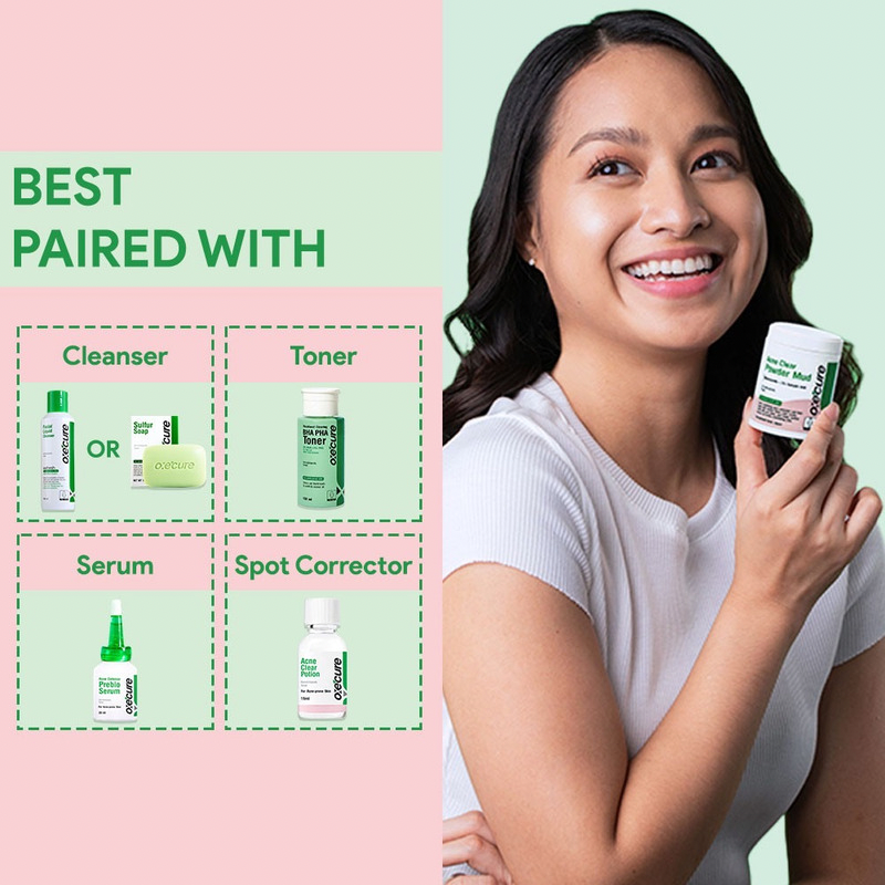 Oxecure Acne Clear Powder Mud - 50g