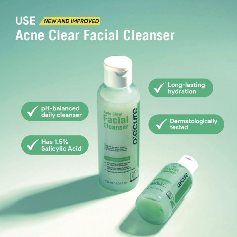 Acne Clear Facial Cleanser 50m
