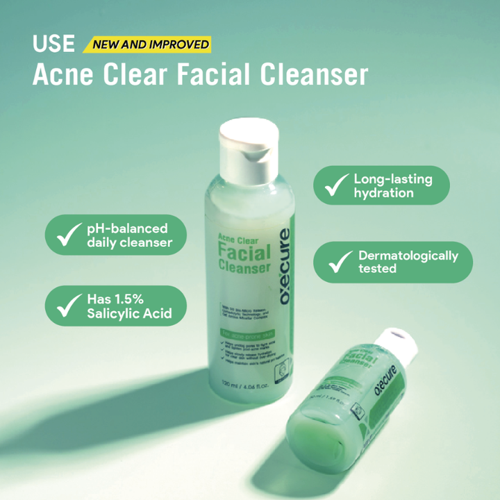 Oxecure Acne Clear Facial Cleanser 120ml