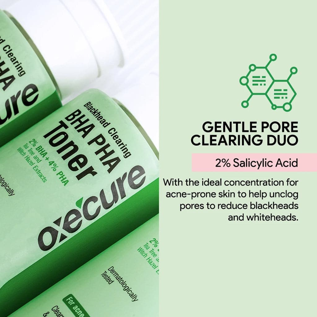 Oxecure Blackhead Clearing BHA PHA Toner