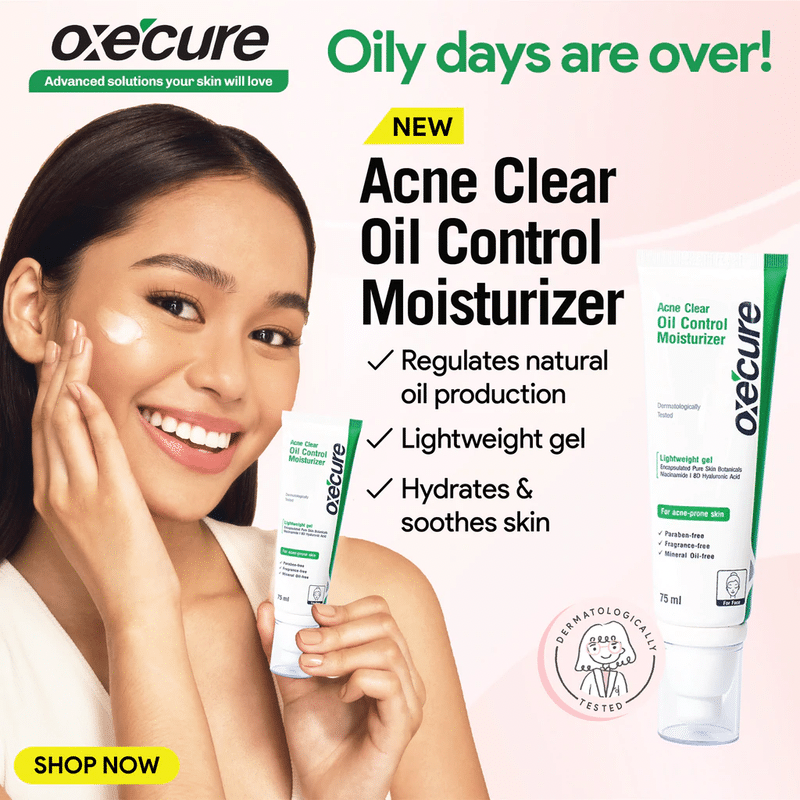 Oxecure Acne Clear Oil Control Moisturizer Benefits