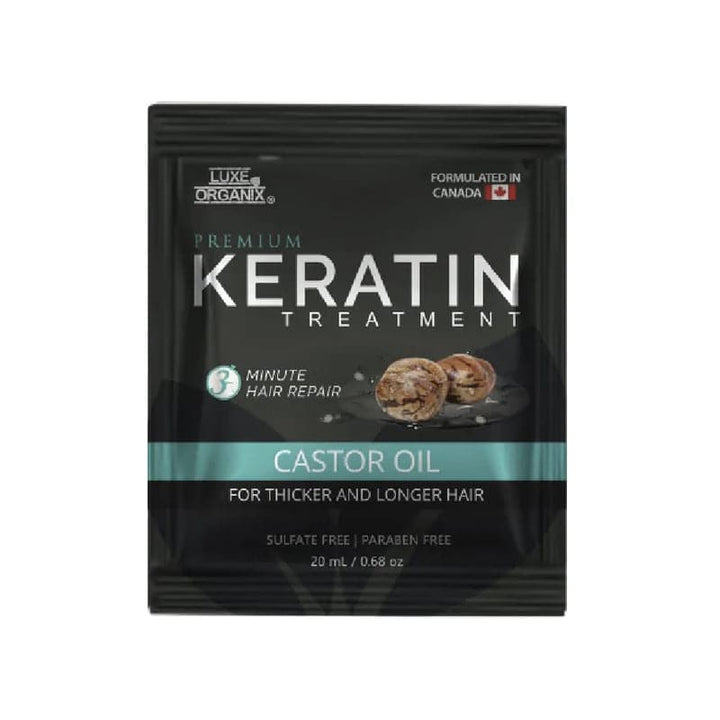 Luxe Organix Premium Keratin Treatment Castor Oil for Thicker and Longer Hair 6s