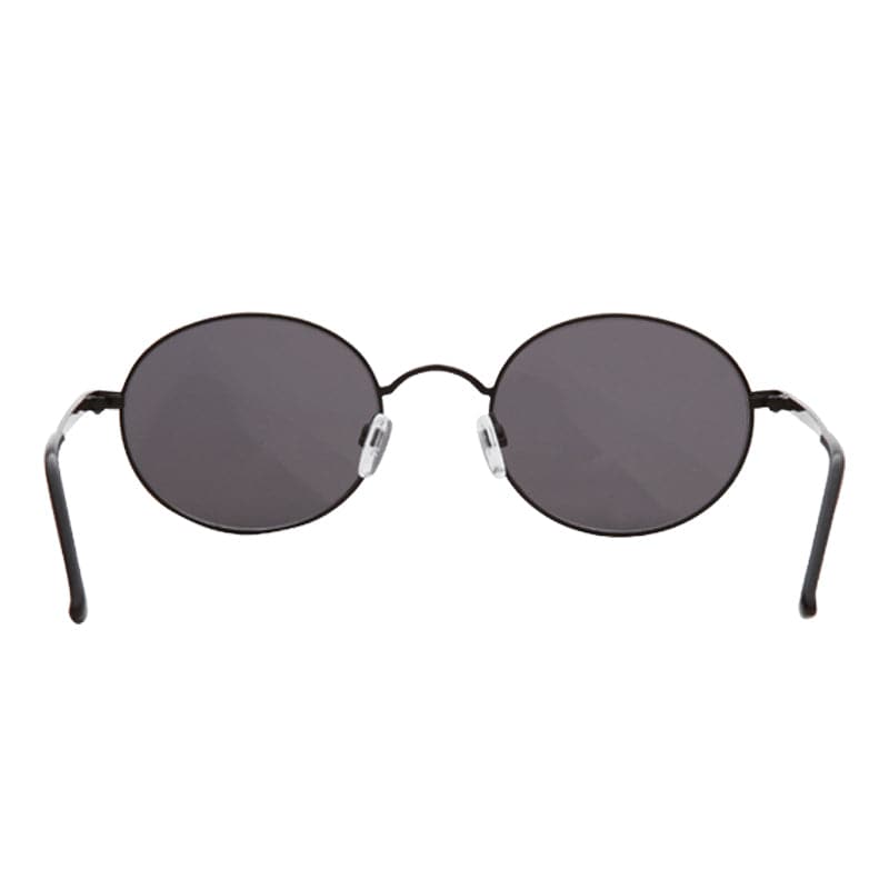 Sunnies Studios Rupert Round Sunglasses for Men and Women  - Charcoal Mirror