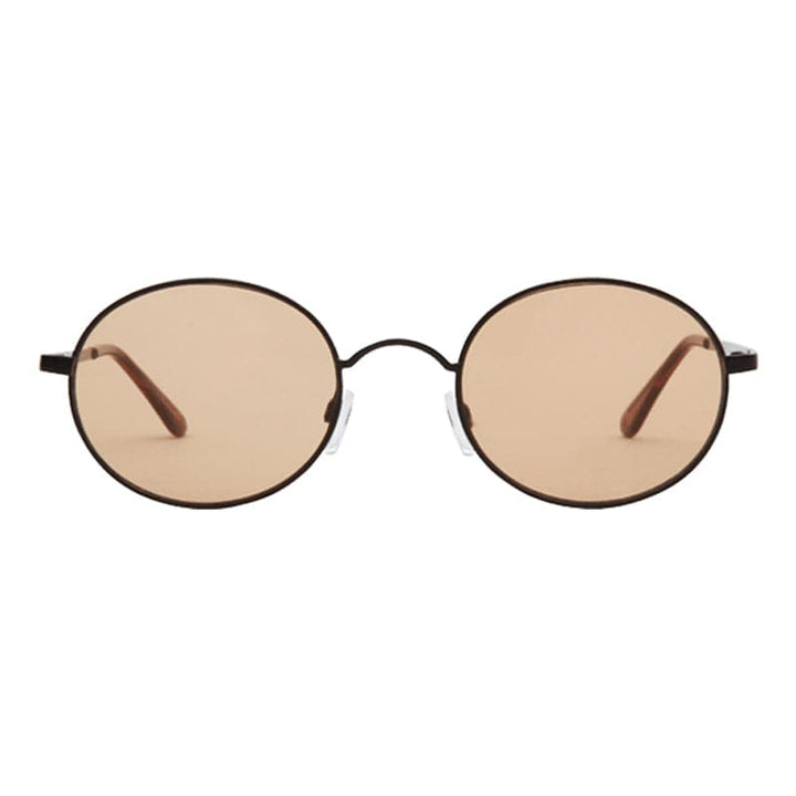 Sunnies Studios Rupert Round Sunglasses for Men and Women  - Espresso Full