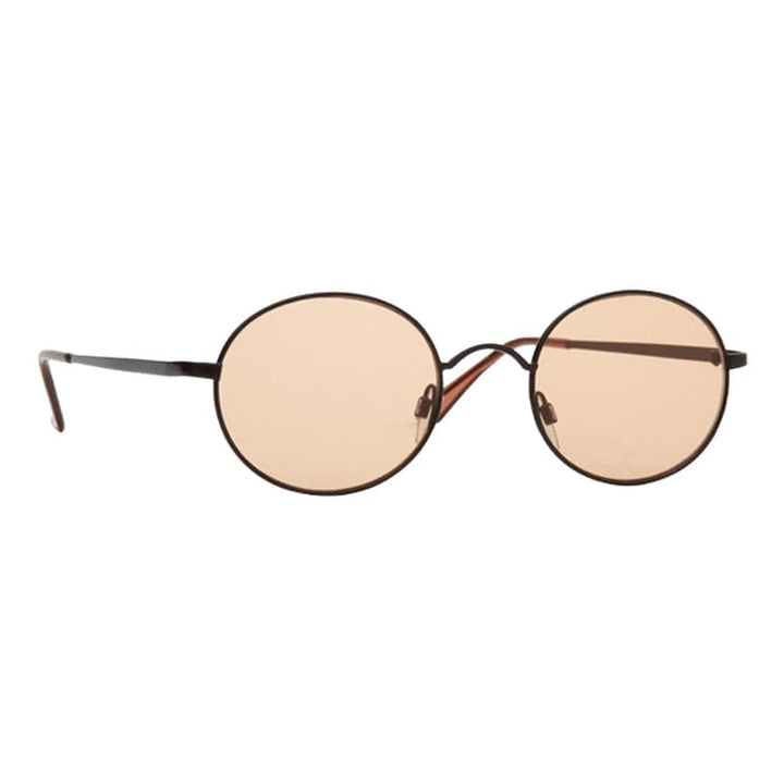 Sunnies Studios Rupert Round Sunglasses for Men and Women  - Espresso Full