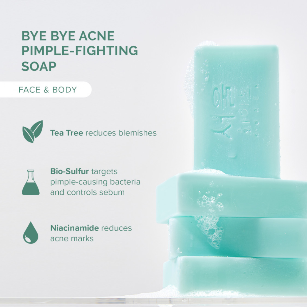 Seoul White Korea Bye Bye Acne Bright & Clear Pimple-fighting Soap