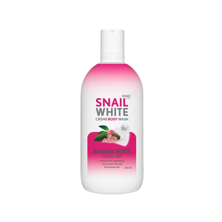 Snailwhite Creme Body Wash - Natural White (Caviar Lime) 200ml