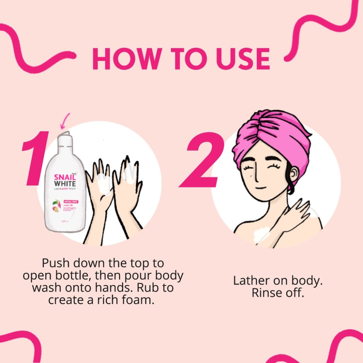 Creme Body Wash - Natural White (Caviar Lime) 200ml