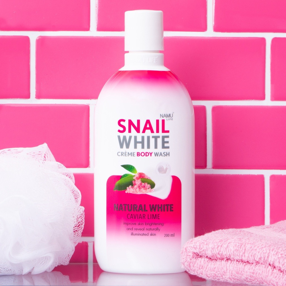 Creme Body Wash - Natural White (Caviar Lime) 200ml