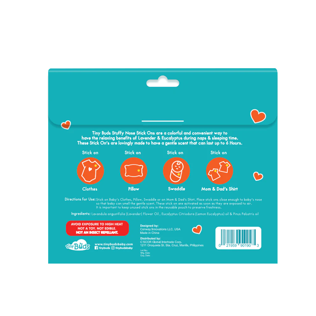 Stuffy Nose Stick Ons