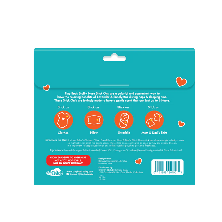 Stuffy Nose Stick Ons