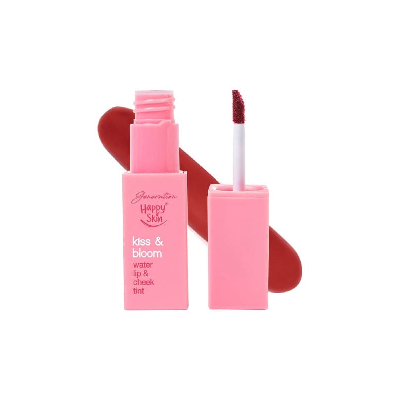 Happy Skin Kiss & Bloom Water Lip & Cheek Tint - Sassy