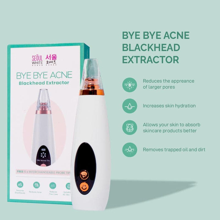 Seoul White Korea Bye Bye Acne Bright & Clear Set with Blackhead Extractor