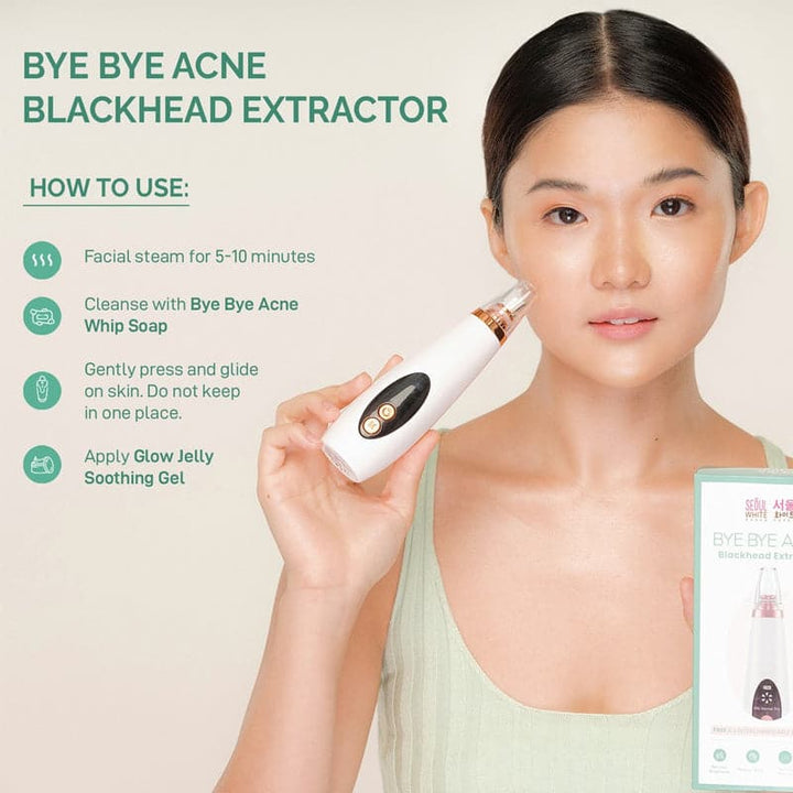 Seoul White Korea Bye Bye Acne Bright & Clear Set with Blackhead Extractor