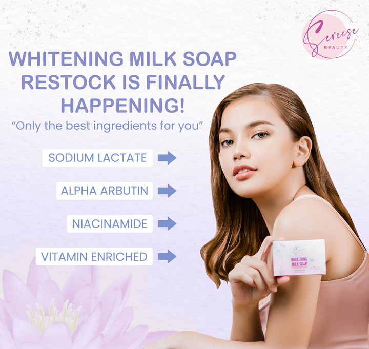 Sereese Beauty Whitening Milk Soap