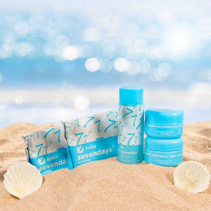 Herskin Kath Melendez Sevendays Power Exfoliating Set