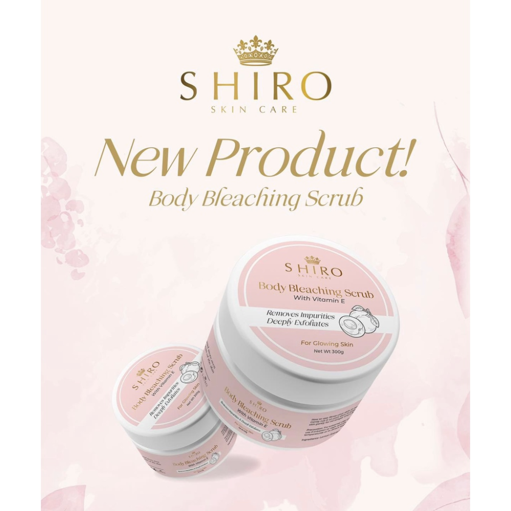 Shiro Skin Care Body Bleaching Scrub with Vitamin E