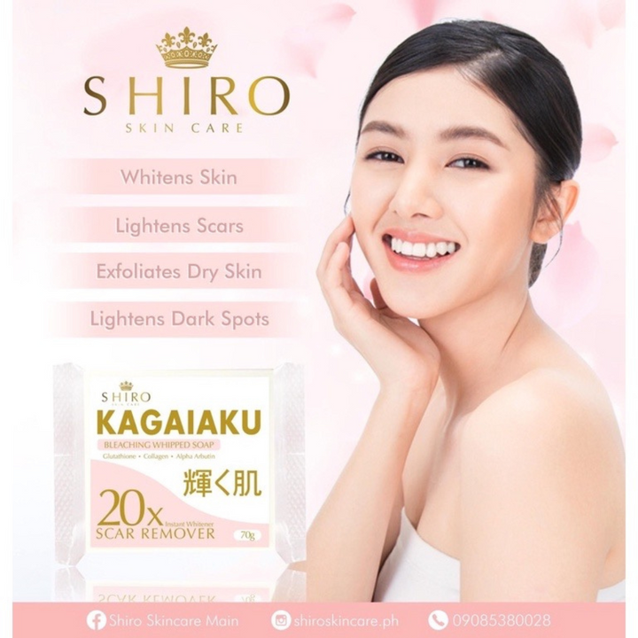 Shiro Kagaiaku Bleaching Whipped Soap