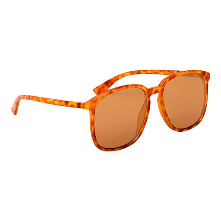 Sunnies Studios Silvio Square Sunglasses for Men and Women  - Rum