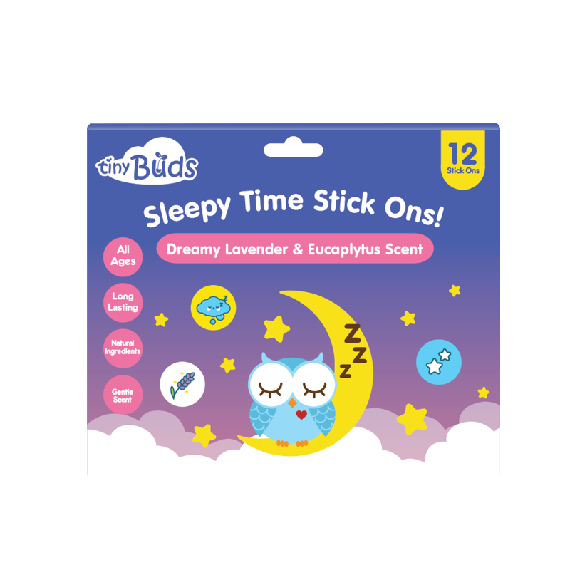 Tiny Buds Sleepy Time Stick Ons 12