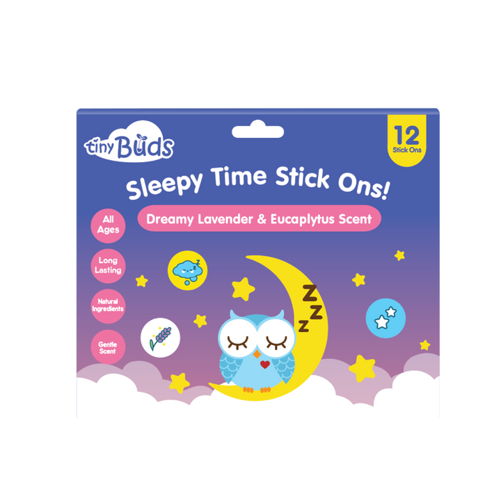 Tiny Buds Sleepy Time Stick Ons 12