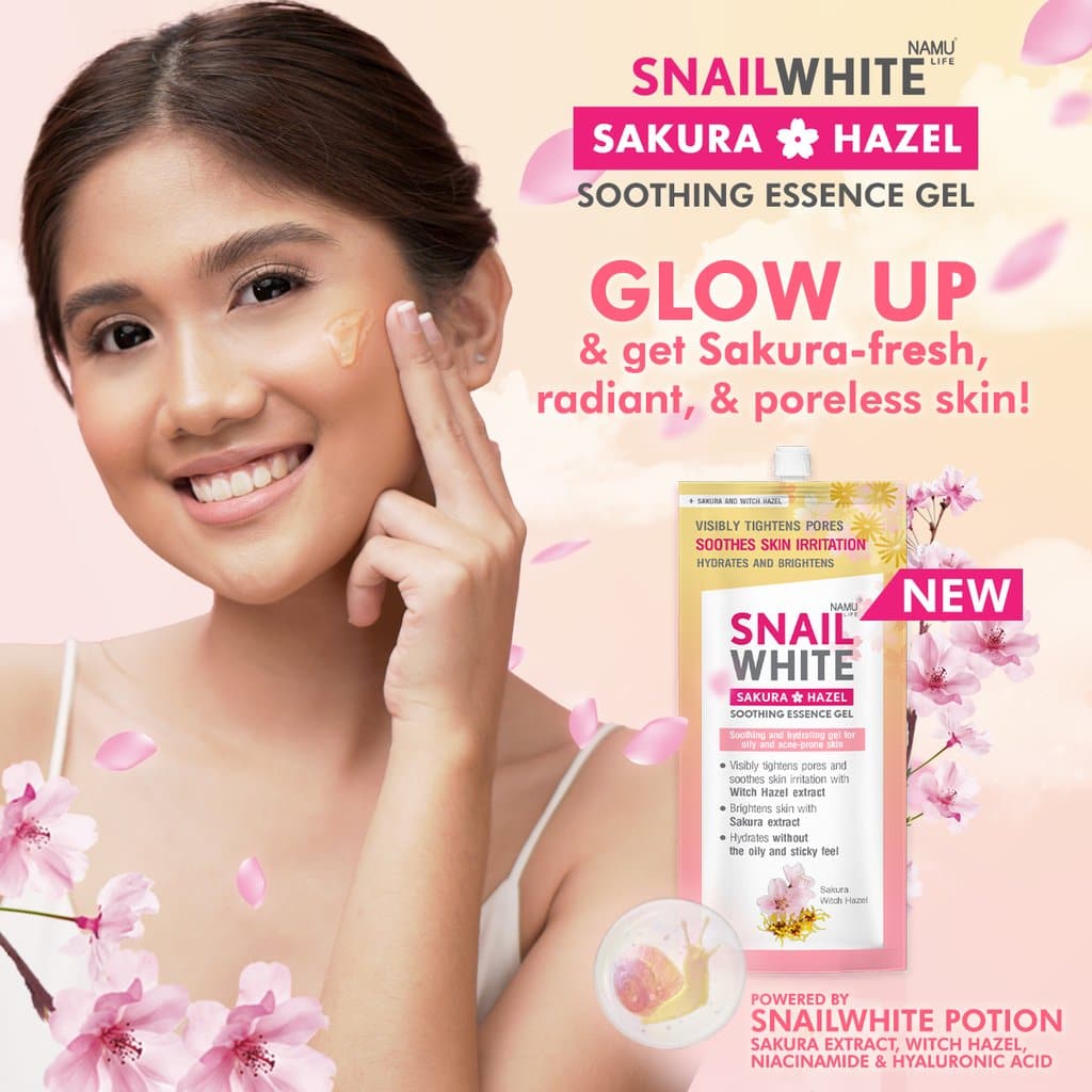 Snail White Sakura Hazel Soothing Essence Gel