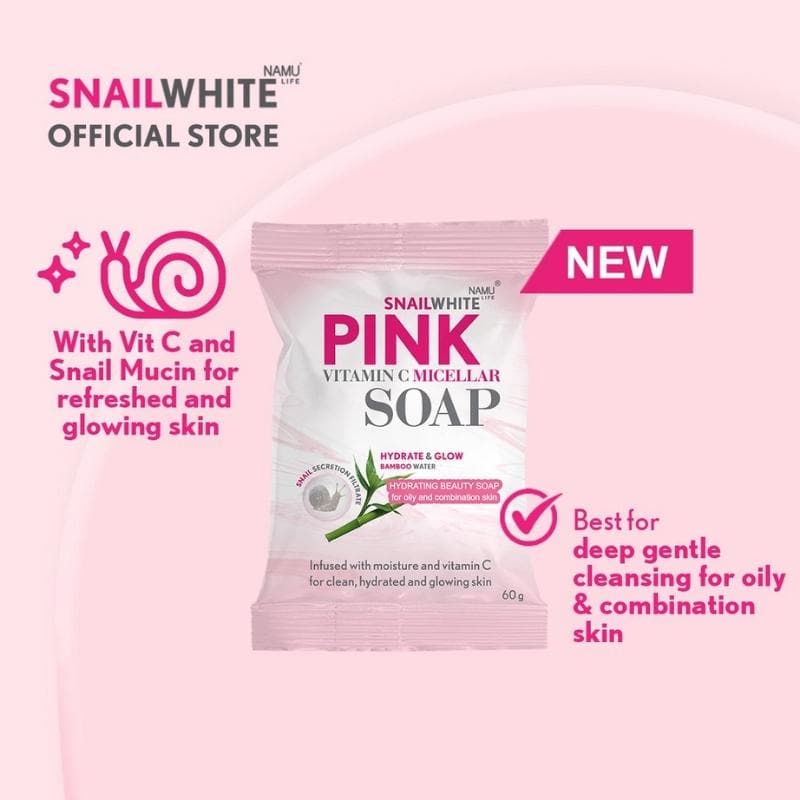 Pink Vitamin C Micellar Soap