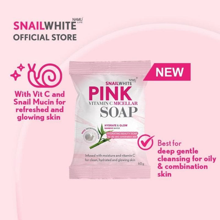 Pink Vitamin C Micellar Soap