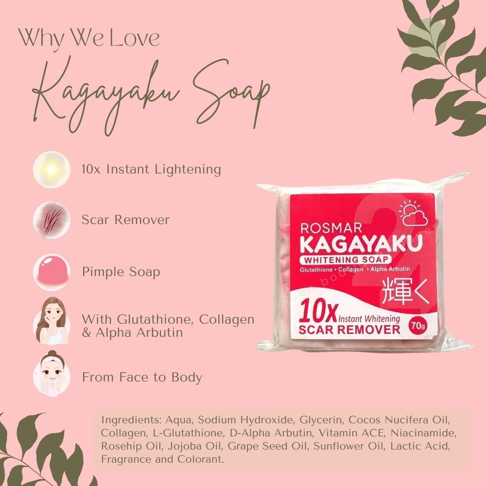 Rosmar Kagayaku Brightening Soap 70G