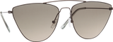 Kaia Cat Eye Sunglasses for Men and Women - Graphite Gradient