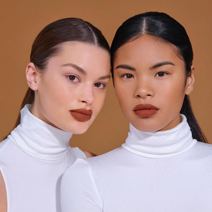 Sunnies Face Fluffmatte brunette | reddish brown nude model 1