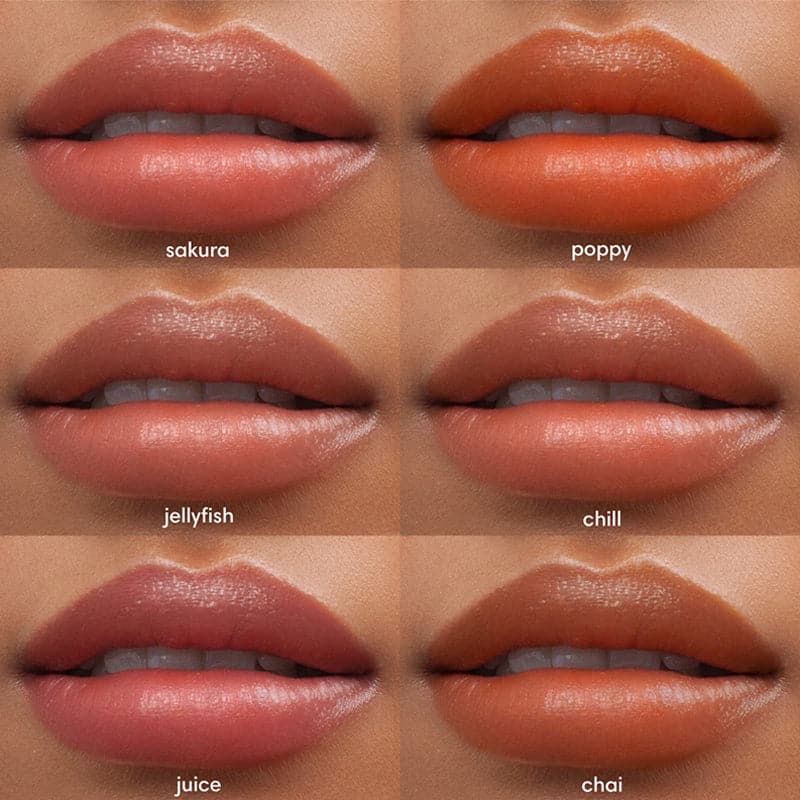Sunnies Face Lip Treat - Juice Lip swatches