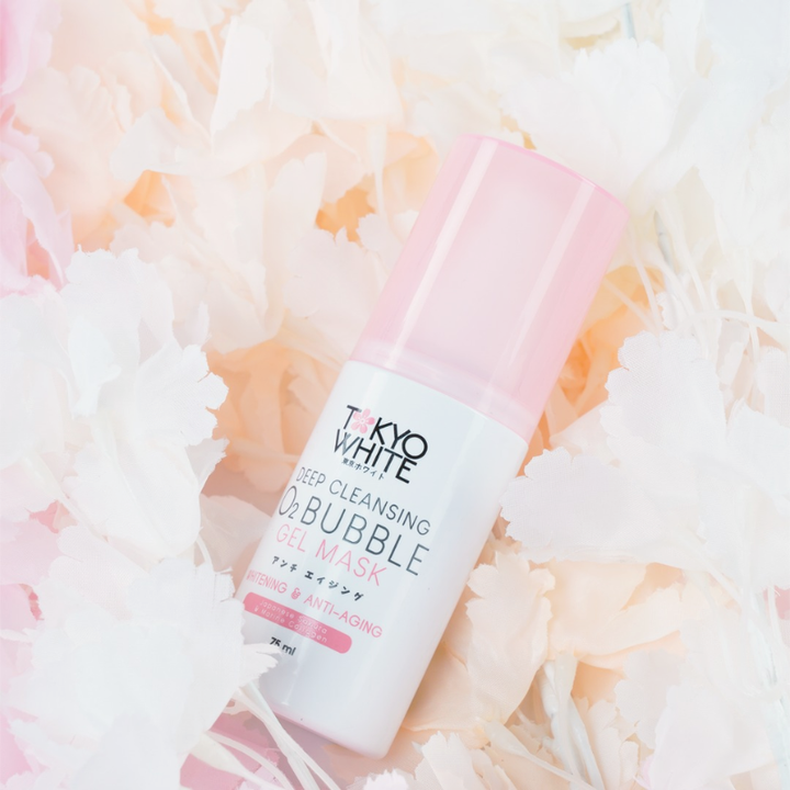 Tokyo White Deep Cleansing O2 Bubble Gel Mask Whitening & Anti-aging 75 ml