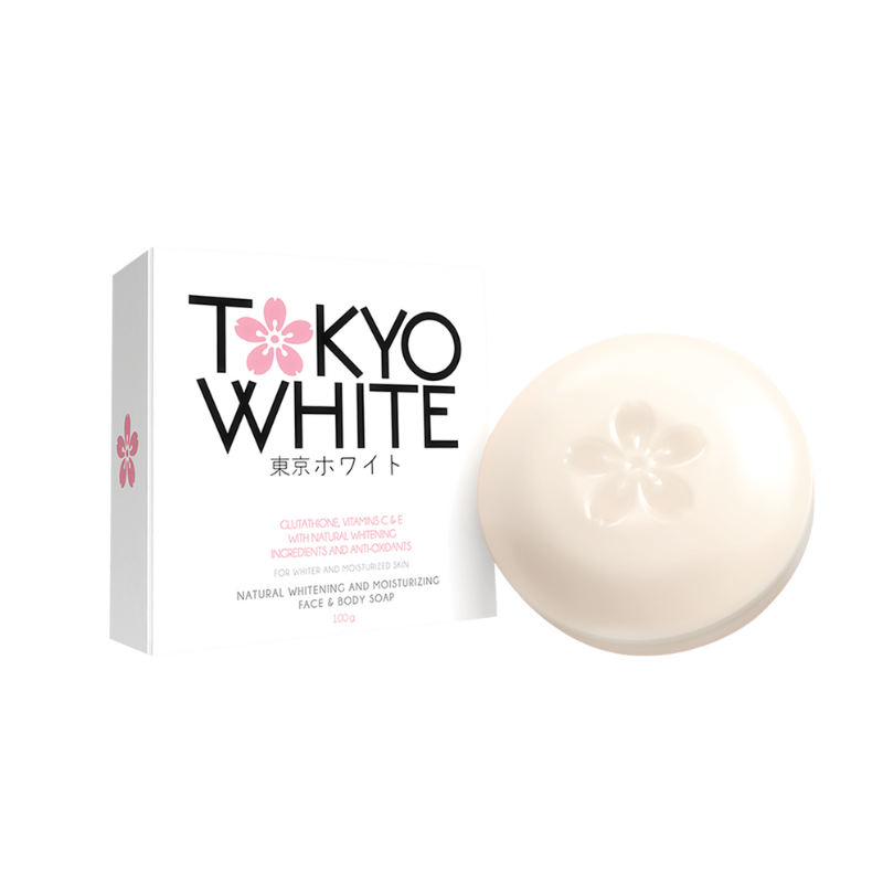 Natural Whitening & Moisturizing Face & Body Soap - White (Bearberry)