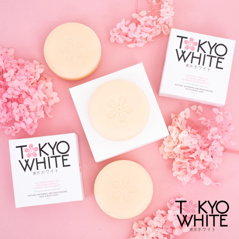 Natural Whitening & Moisturizing Face & Body Soap - White(Bearberry)