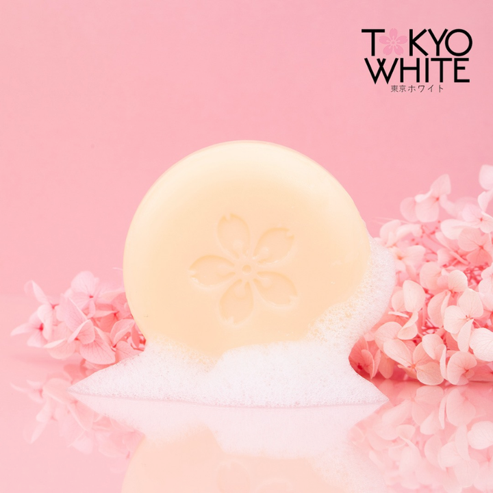 Natural Whitening & Moisturizing Face & Body Soap - White(Bearberry)