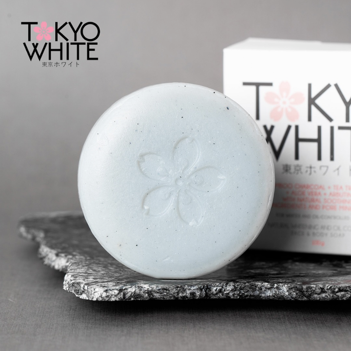 Natural Whitening and Oil Control Face & Body Soap - Charcoal