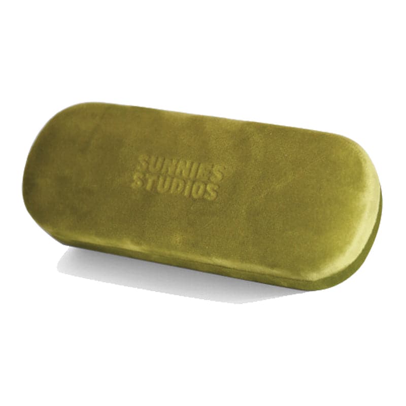 Sunnies Studios Merchandise Velvet Hard Case - Chartreuse Green