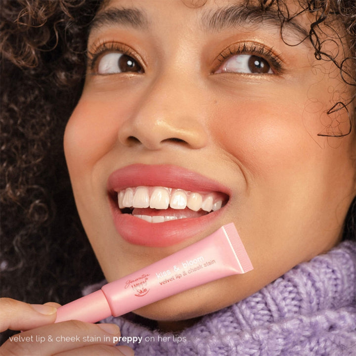 Generation Happy Skin Kiss & Bloom Velvet Lip & Cheek Stain - Preppy