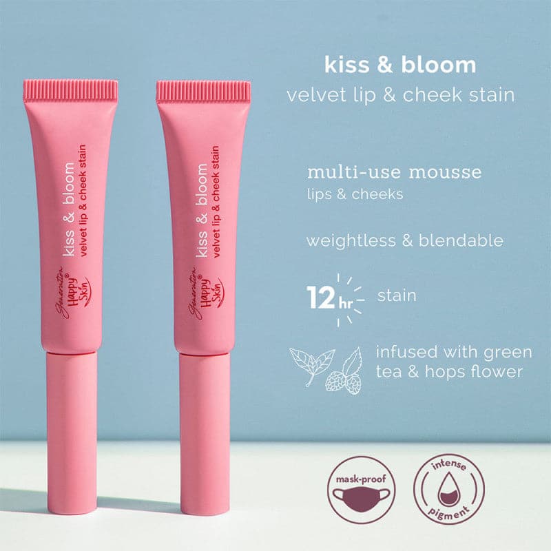 Generation Happy Skin Kiss & Bloom Velvet Lip & Cheek Stain - Drama Queen
