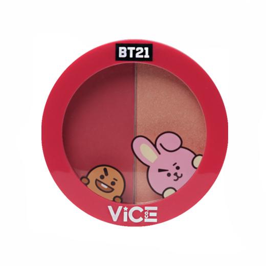 Vice Cosmetics BT21 Aura Blush and Glow Duo - Orchid Pink