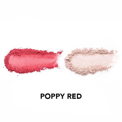 Vice Cosmetics BT21 Aura Blush and Glow Duo - Poppy Red swatch