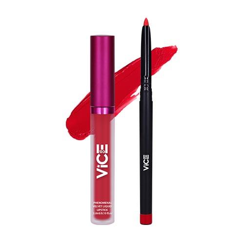 Vice Cosmetics Phenomenal Velvet Liquid Lip Kit - Getlavu