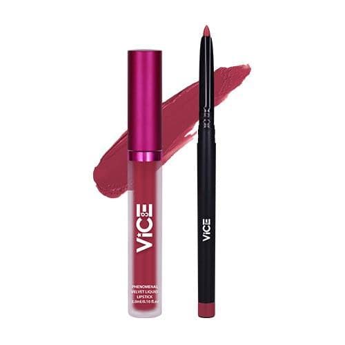 Vice Cosmetics Phenomenal Velvet Liquid Lip Kit - Kumelavu