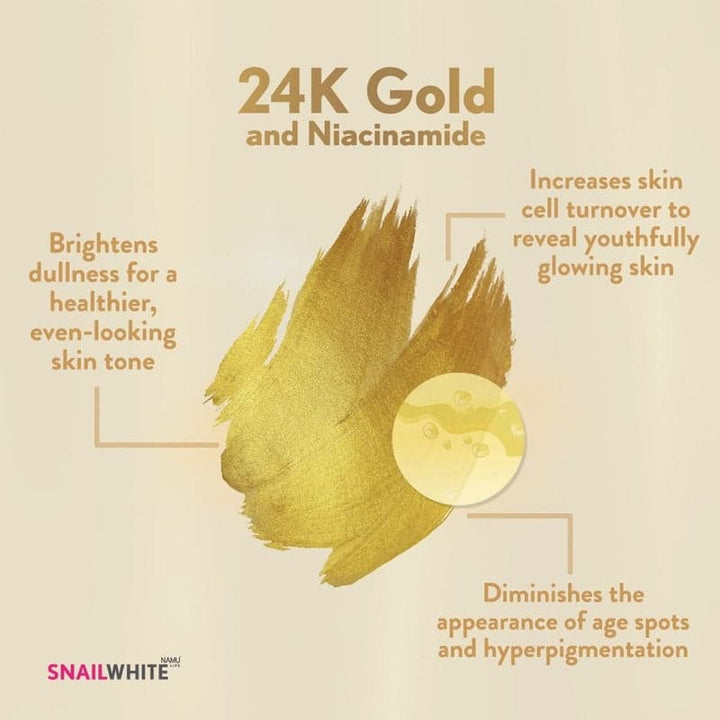 Snail White Whipp Soap Gold