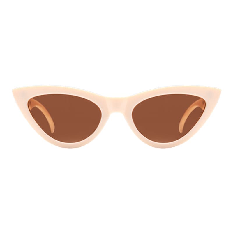 Sunnies Studios Zia Cat Eye Sunglasses for Men and Women - Coconut Full