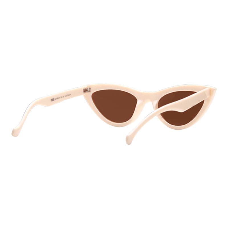 Sunnies Studios Zia Cat Eye Sunglasses for Men and Women - Coconut Full