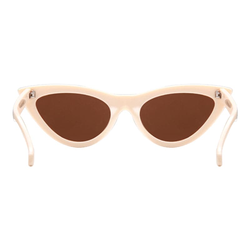 Sunnies Studios Zia Cat Eye Sunglasses for Men and Women - Coconut Full