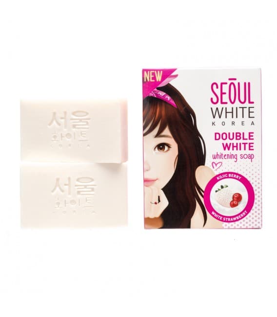Seoul White Korea Double White Whitening Soap 60g x 2